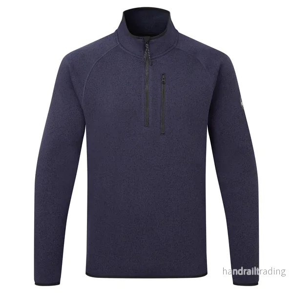 Gill 1500 Fleece jacka 1/4 blixtlås, Navy strl XL Gill 1500 Fleece jacka 1/4 blixtlås, Navy strl XL