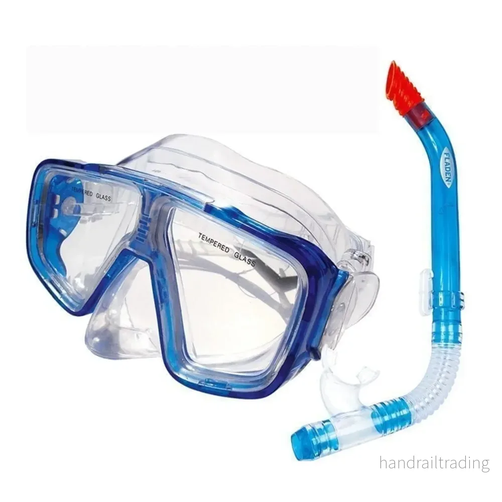 Cyklop & snorkel set vuxen M2169+S6128 PVC