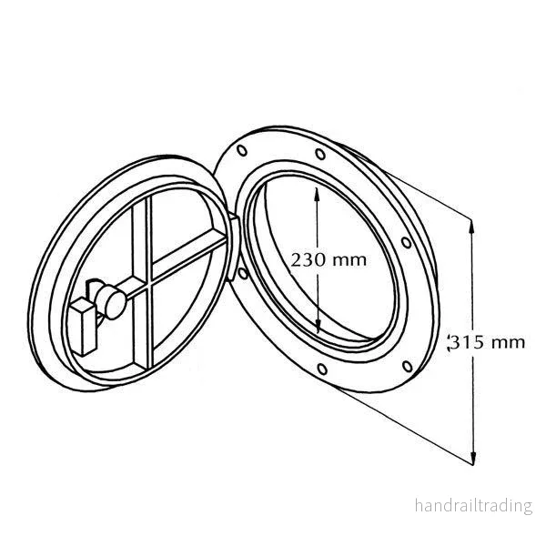 Lucka Ø315mm Lucka Ø315mm