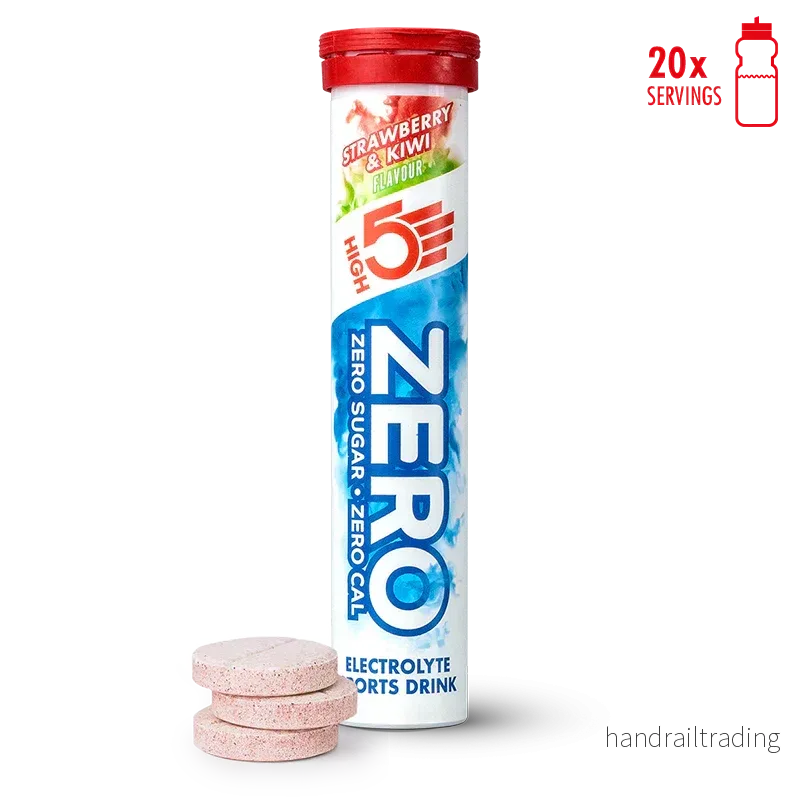 High5 Electrolyte Tabs ZERO Strawberry & Kiwi (20 tabs)