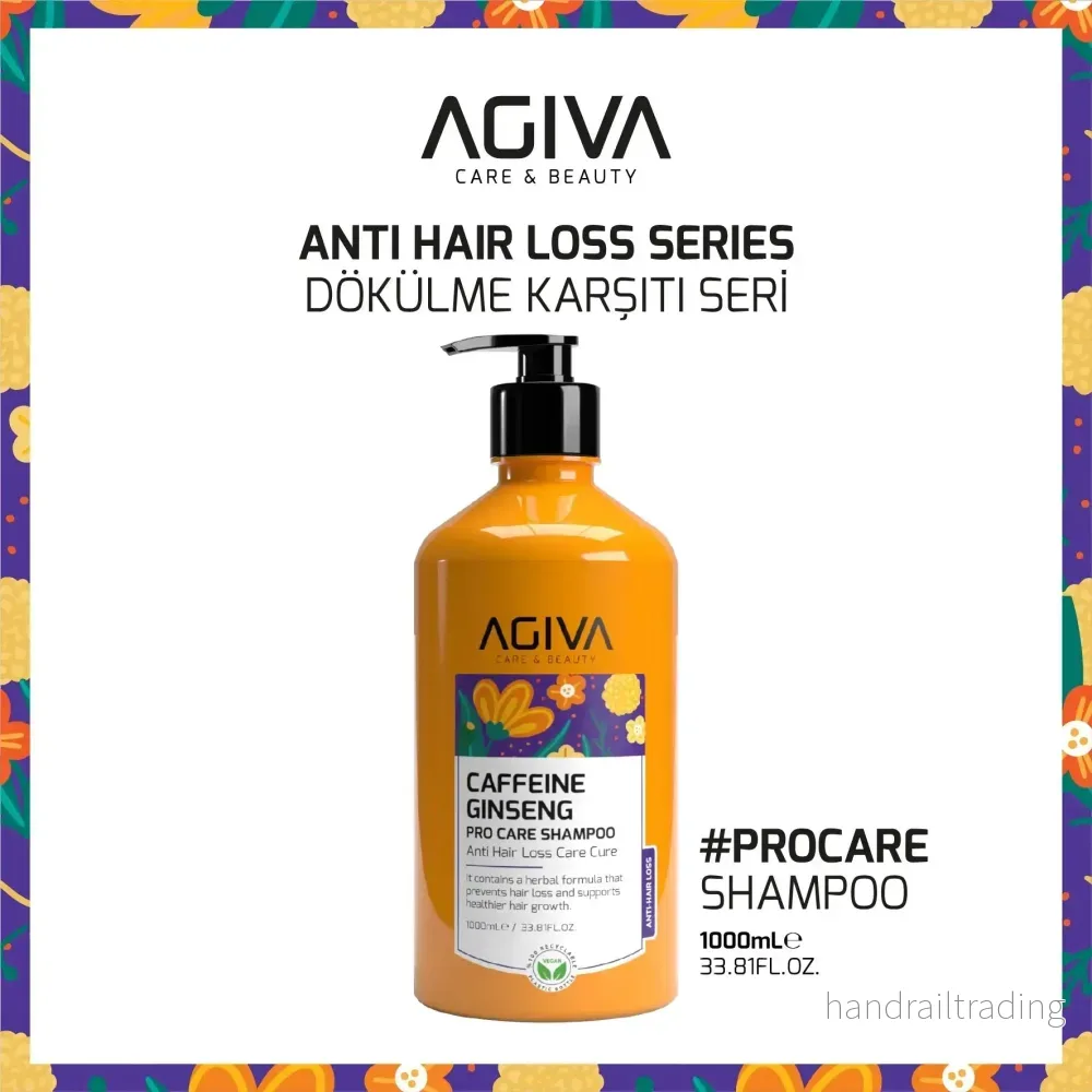 Agiva Caffeine Ginseng Pro Care Shampoo 1000 ml - Bild 2