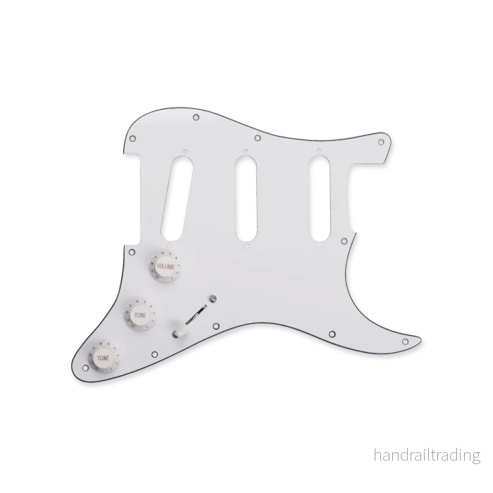 Pickguard BYOP Librator Ready Assy White