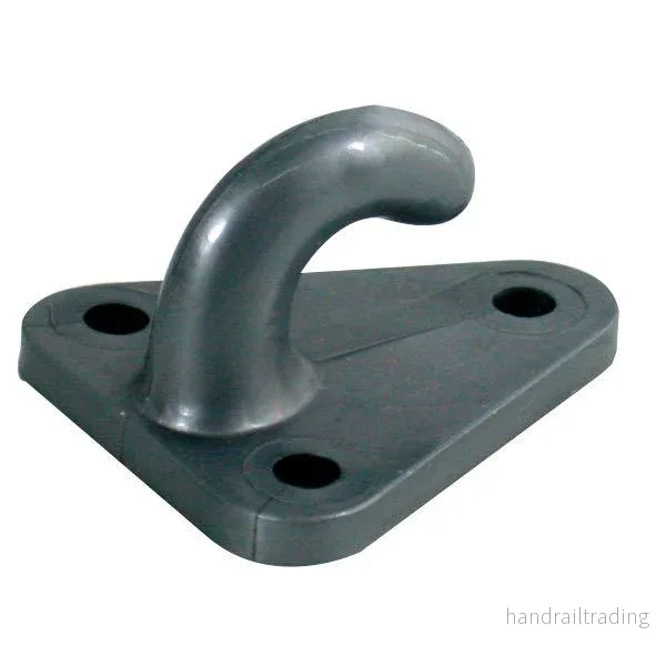 Krok till kapellstropp, PVC-platta 40x45mm Krok till kapellstropp, PVC-platta 40x45mm