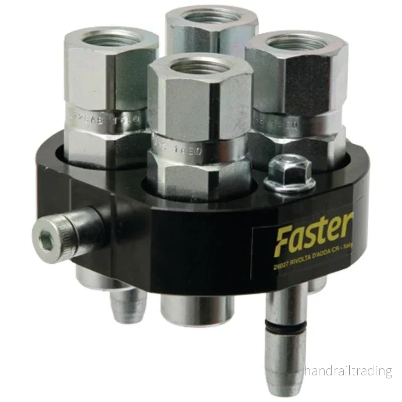 Nippelplatta Mulifaster 4 kopplingar 1/2″, 2P506-4-38G