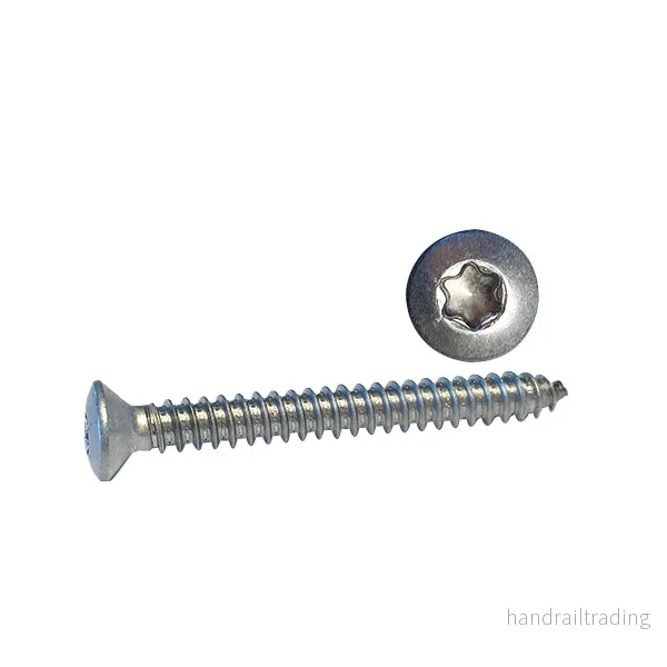 Skruv kullerförsänkt 4,8 x 50 A4 Torx-spår ISO 14587, 100st Skruv kullerförsänkt 4,8 x 50 A4 Torx-spår ISO 14587, 100st