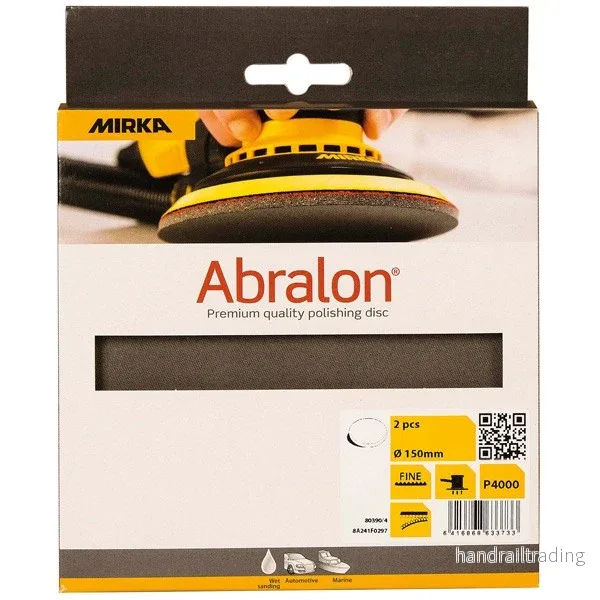 Mirka abralon Ø150 mm p1000 – 2 st Mirka abralon Ø150 mm p1000 – 2 st