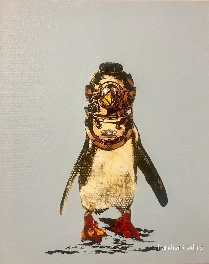 Robert Hilmersson – The Deeper I Get, acrylic on canvas