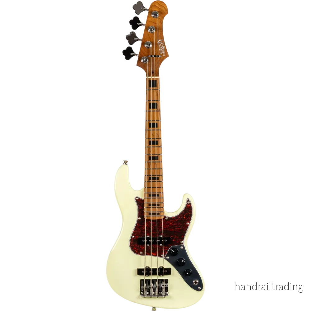 Jet Guitars JB-300 Travel Bass Olympic White ”Minibas” Jet Guitars JB-300 Travel Bass Olympic White ”Minibas”