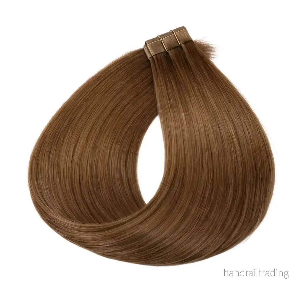 Tape-in löshår i äkta Remy – Light Blonde #8, 60 cm Tape-in löshår i äkta Remy – Light Blonde #8, 60 cm