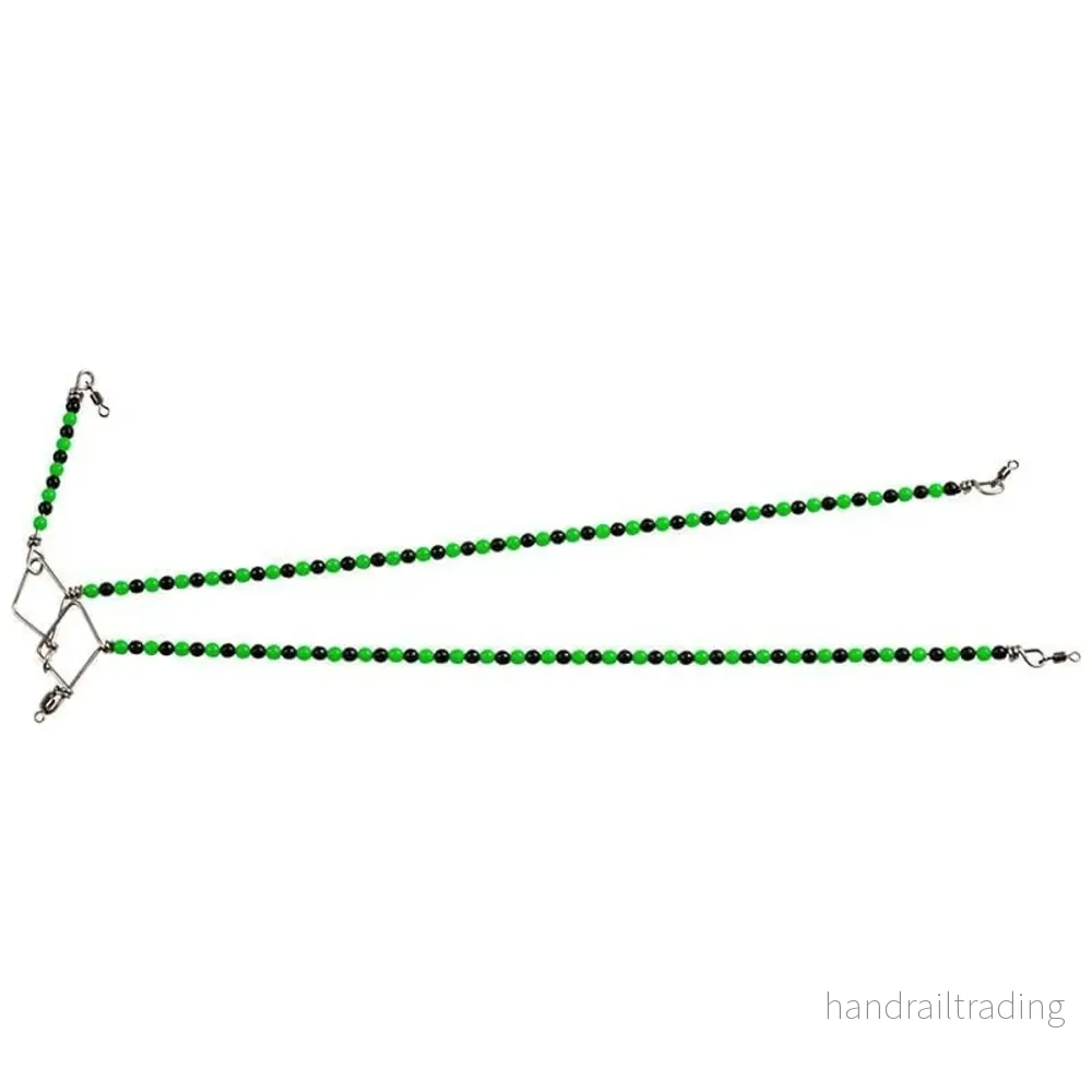 Beaded Spreader Boom 5mm Green/Black