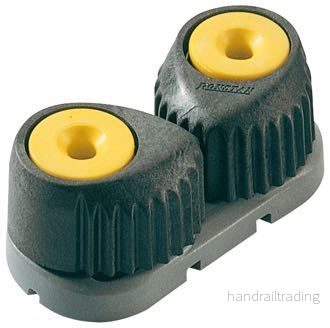 Ronstan Medelstor cleat, gul till 3 – 12 mm lina