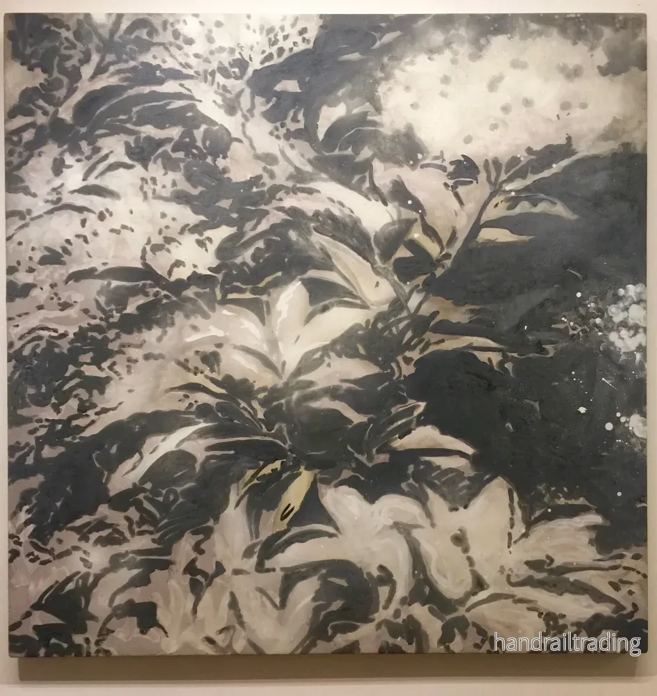 Joakim Allgulander – Kennington Foliage, acrylic on canvas Joakim Allgulander – Kennington Foliage, acrylic on canvas