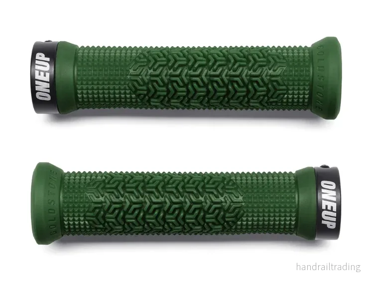 OneUp JG Lock On Grips Dark Green