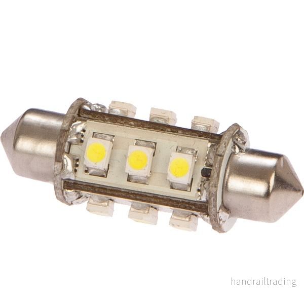 Nauticled lantern spolampa 37mm 10-30vdc 1,2/10W röd