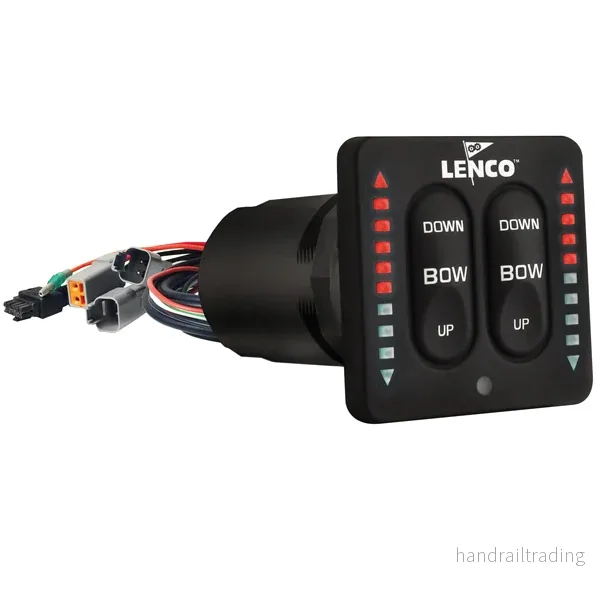 Lenco panel 12/24 V med indikator/upprullningsdon Lenco panel 12/24 V med indikator/upprullningsdon