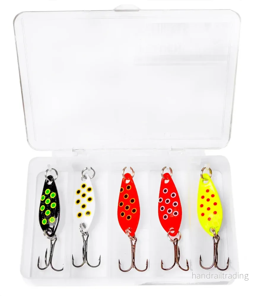 Conrad light spoon assortment 5pack 5g 38mm
