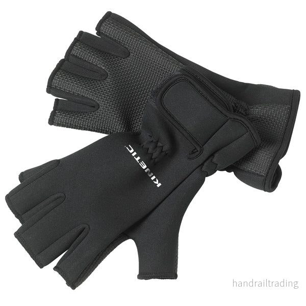 Kinetic neoprenhandske ”Half Finger” M svart Kinetic neoprenhandske ”Half Finger” M svart
