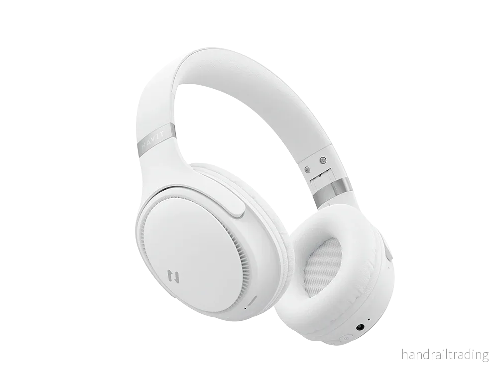 Havit Headset H630BT Bluetooth Over-Ears (Vit)