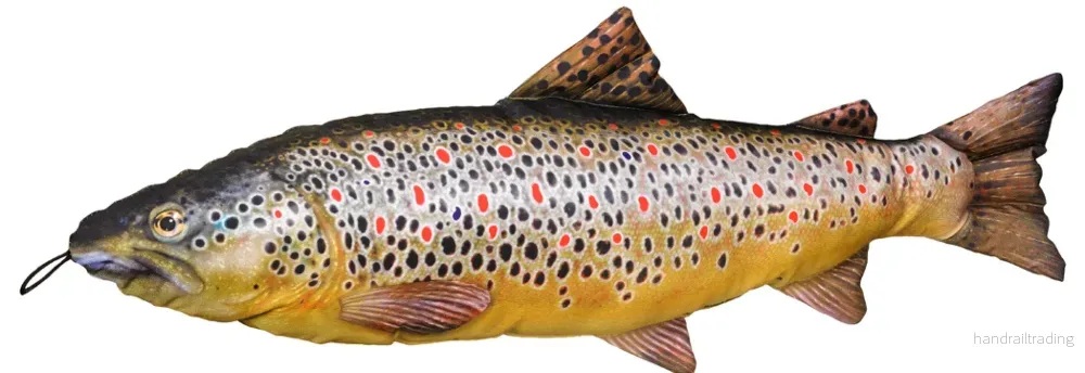 Mjukisdjur Öring 65cm