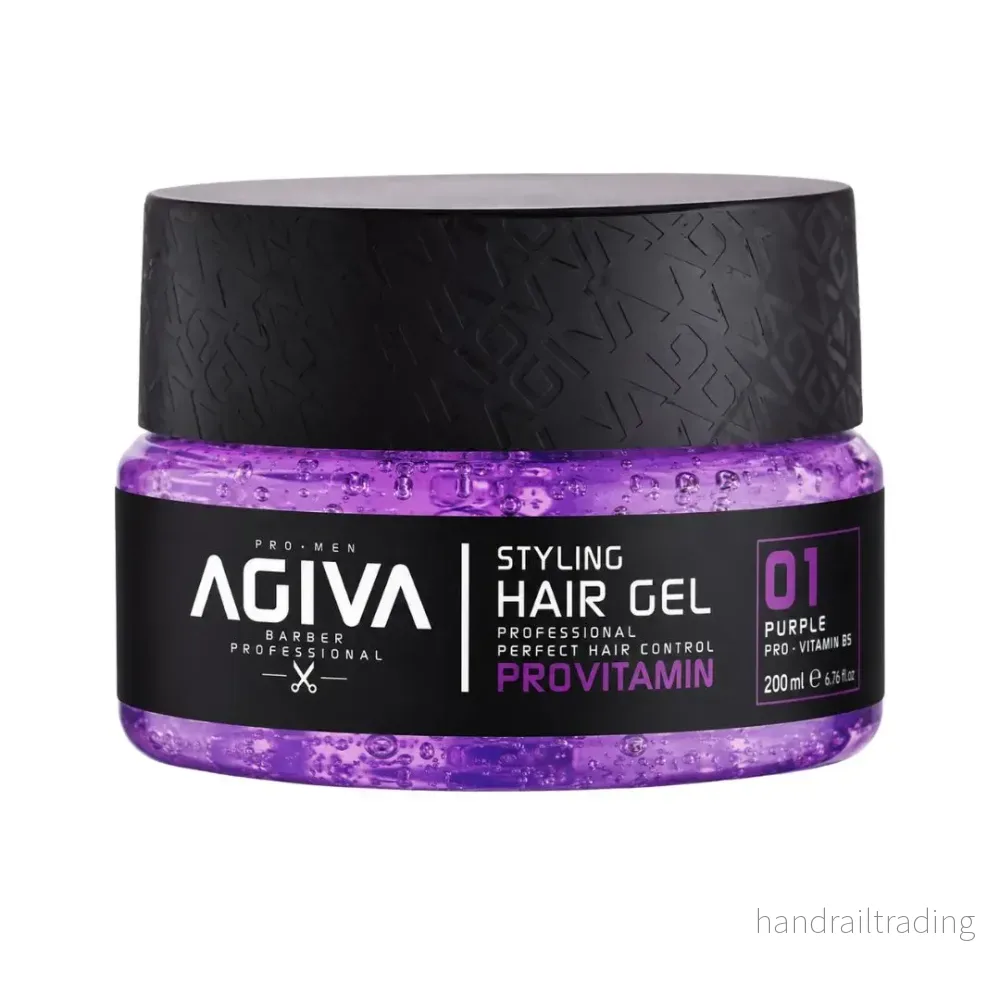 Agiva Hair Gel Purple Pro-Vitamin 01 – Hårgel 200 ml