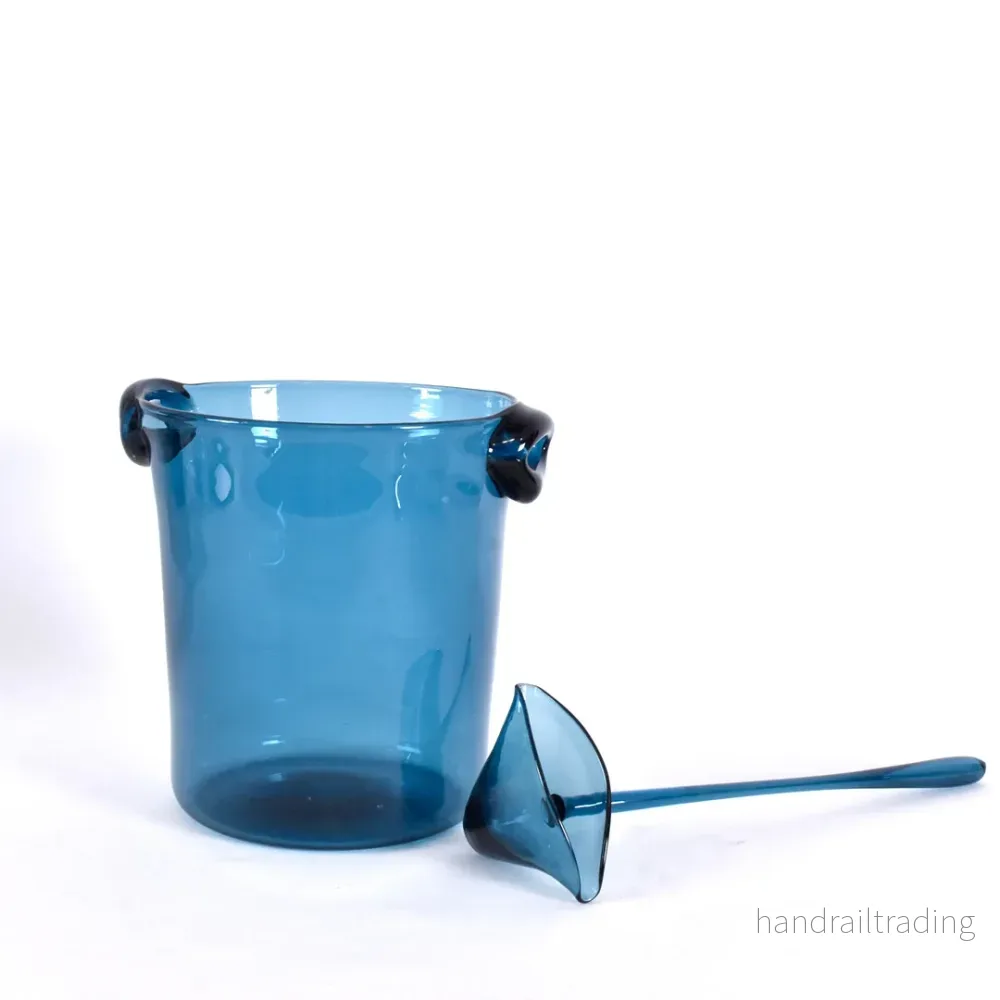 Nils Landberg - Bålskål (Punch bowl) i glas för Orrefors - Bild 2