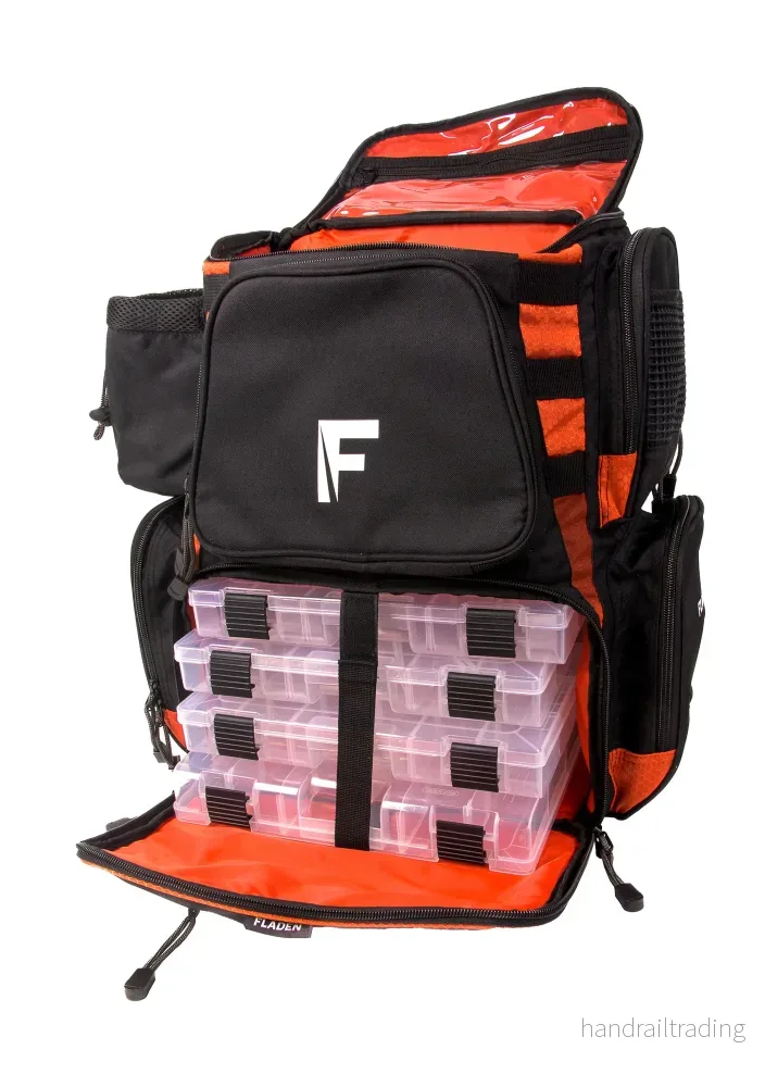Maxximus Tackle Backpack 30x20x45cm 4pcs tackle boxes - Bild 3
