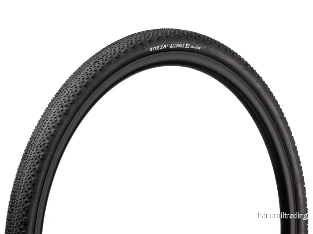 ONZA Allegra X3 Black 700x50C 610g Gravel vikbart däck - Bild 2