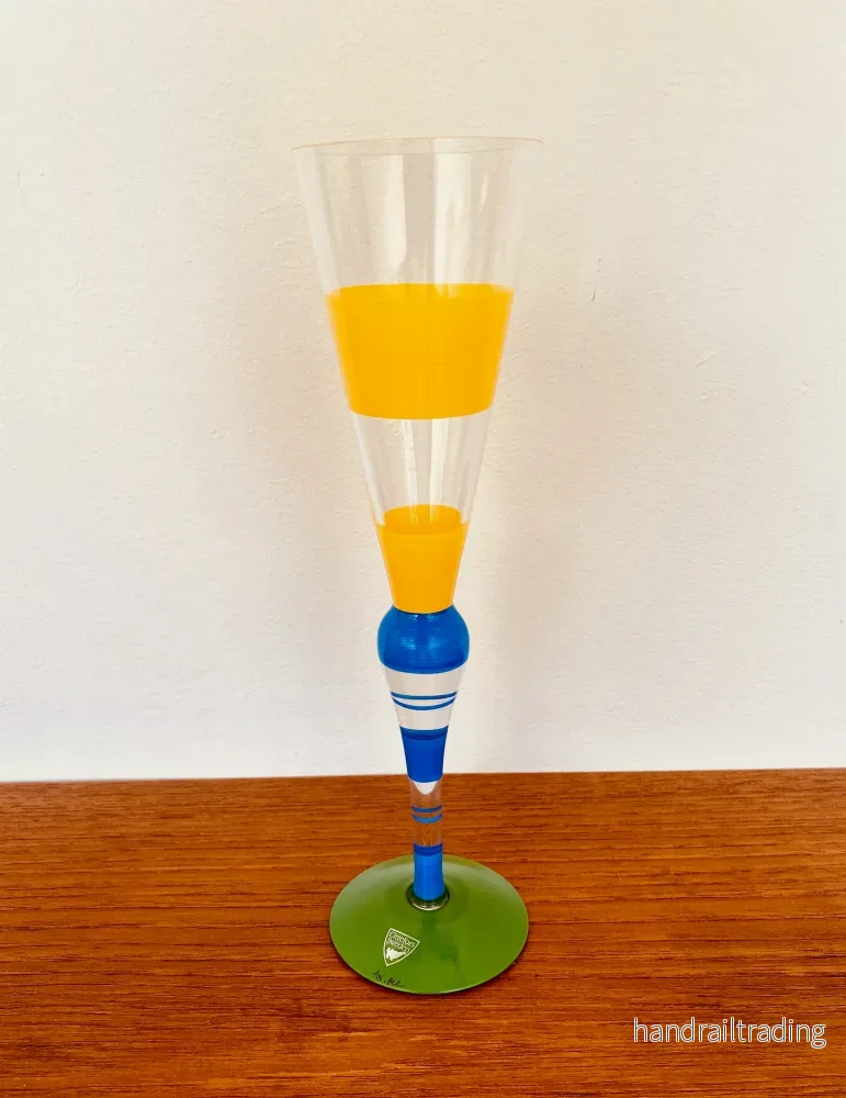 Anne Nilsson – Clown, Champagneglass for Orrefors Anne Nilsson – Clown, Champagneglass for Orrefors