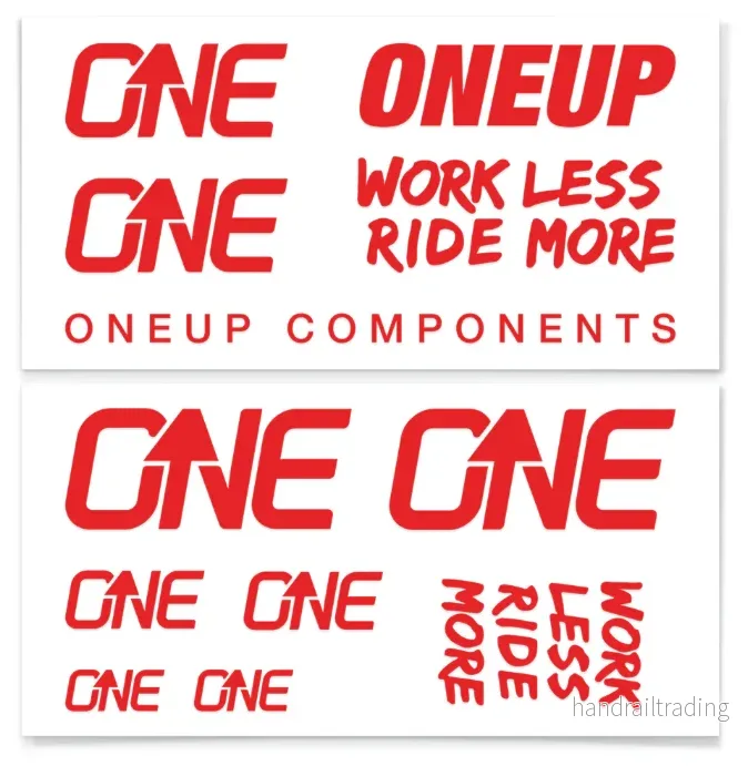 OneUp HB Decal Kit Red OneUp HB Decal Kit Red