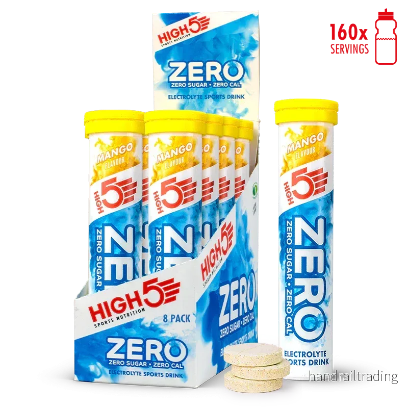 High5 Elektrolytflikar ZERO Mango (8×20 tabs)