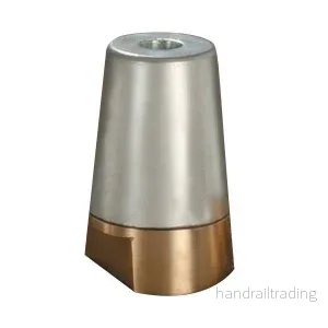 Zinkmutter med 45mm gänga 60mm axel Zinkmutter med 45mm gänga 60mm axel