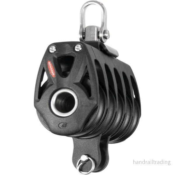 Ronstan Orbit Kvintblok med sv/hundsvott serie 40, 10 mm Ronstan Orbit Kvintblok med sv/hundsvott serie 40, 10 mm