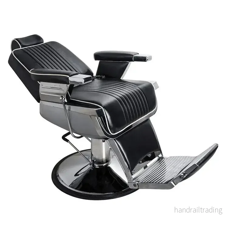 Barber chair GRECO matt black - Bild 2