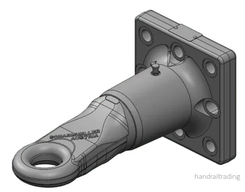 50mm roterbar hitchring med fläns 145×145 typgodkänd från Scharmüller 50mm roterbar hitchring med fläns 145×145 typgodkänd från Scharmüller