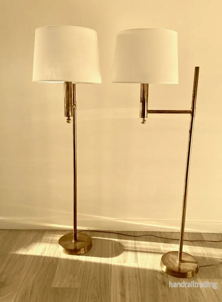 Pair of brass floor lamps from Bergboms - G-018 - Bild 2