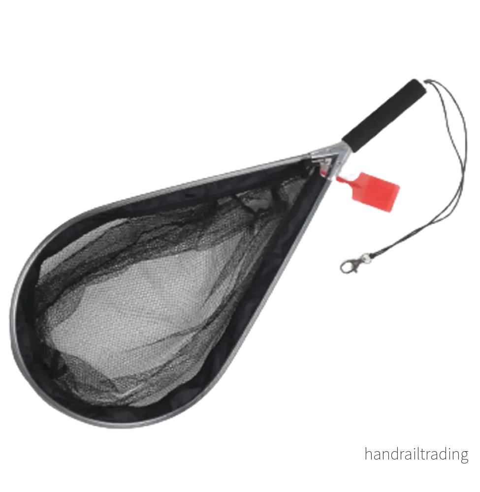 Stream landing net 50x30cm PE mesh