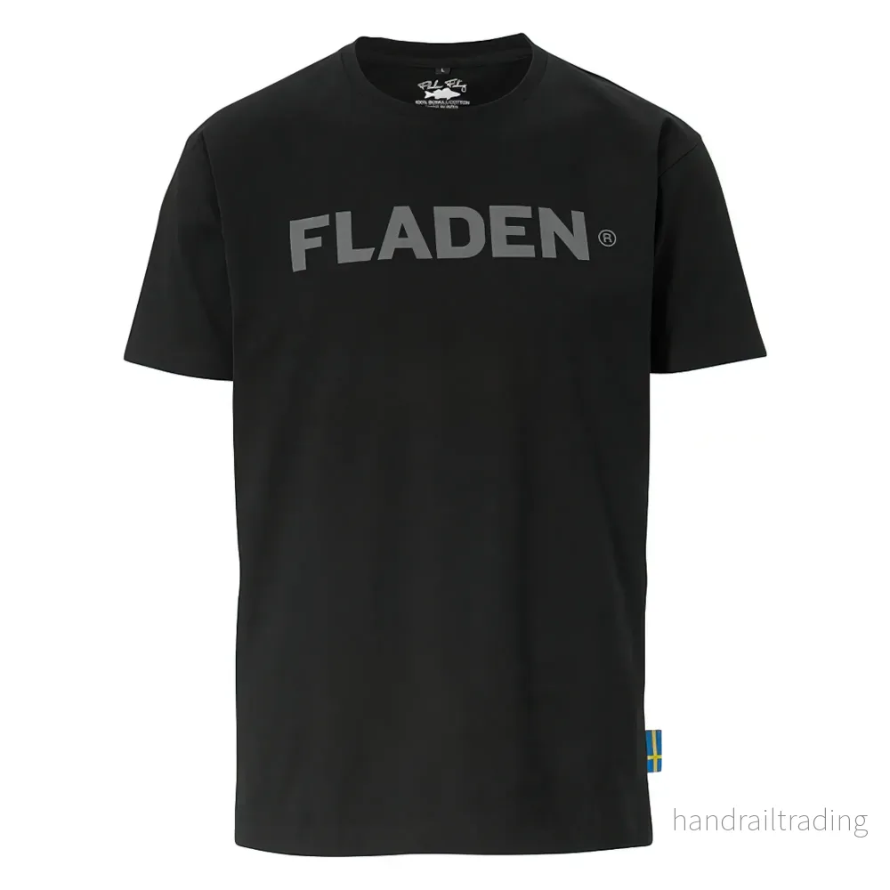 T-shirt Fladen black