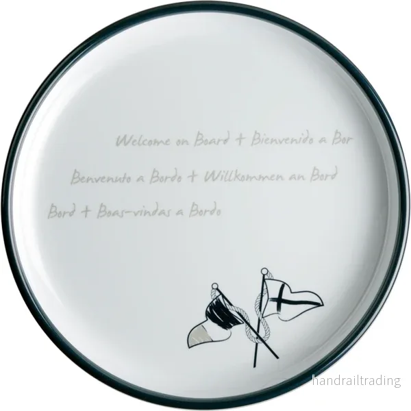 MB Welcome on board desserttallrik Ø21 cm 255 g 6 st MB Welcome on board desserttallrik Ø21 cm 255 g 6 st
