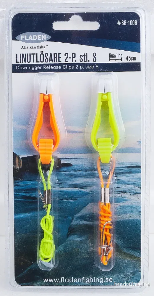 Downrigger release clips 6cm size S 2pcs