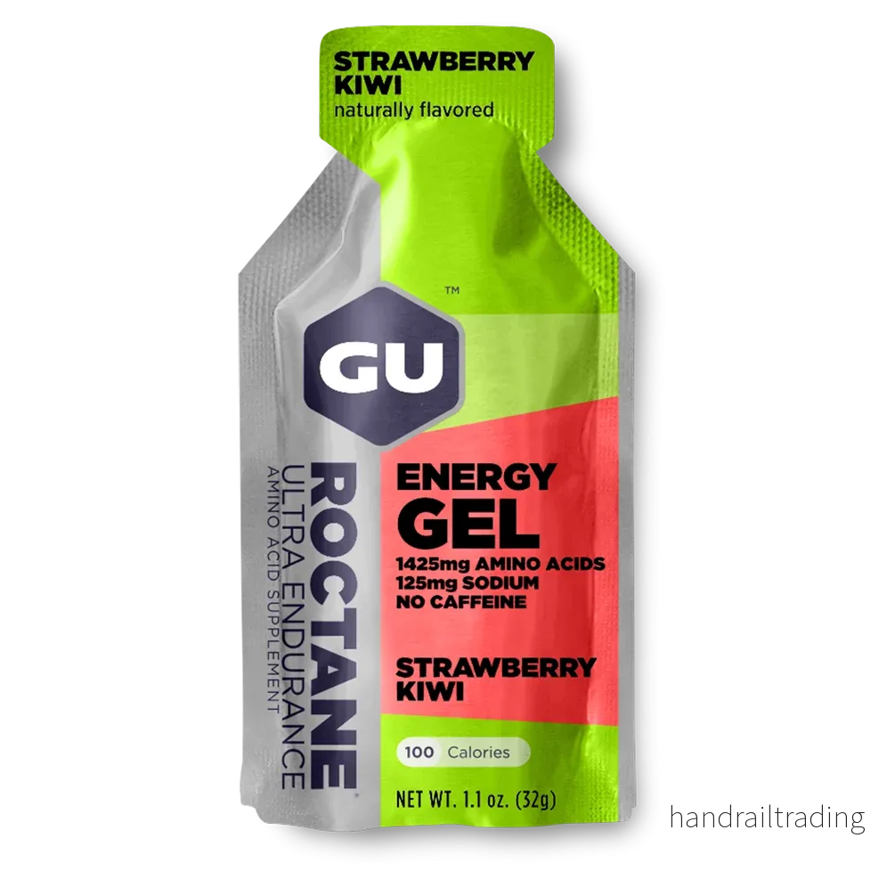 GU Energy Roctane Energigel Strawberry Kiwi (24 x 32g) - DATOVARE - Bild 2