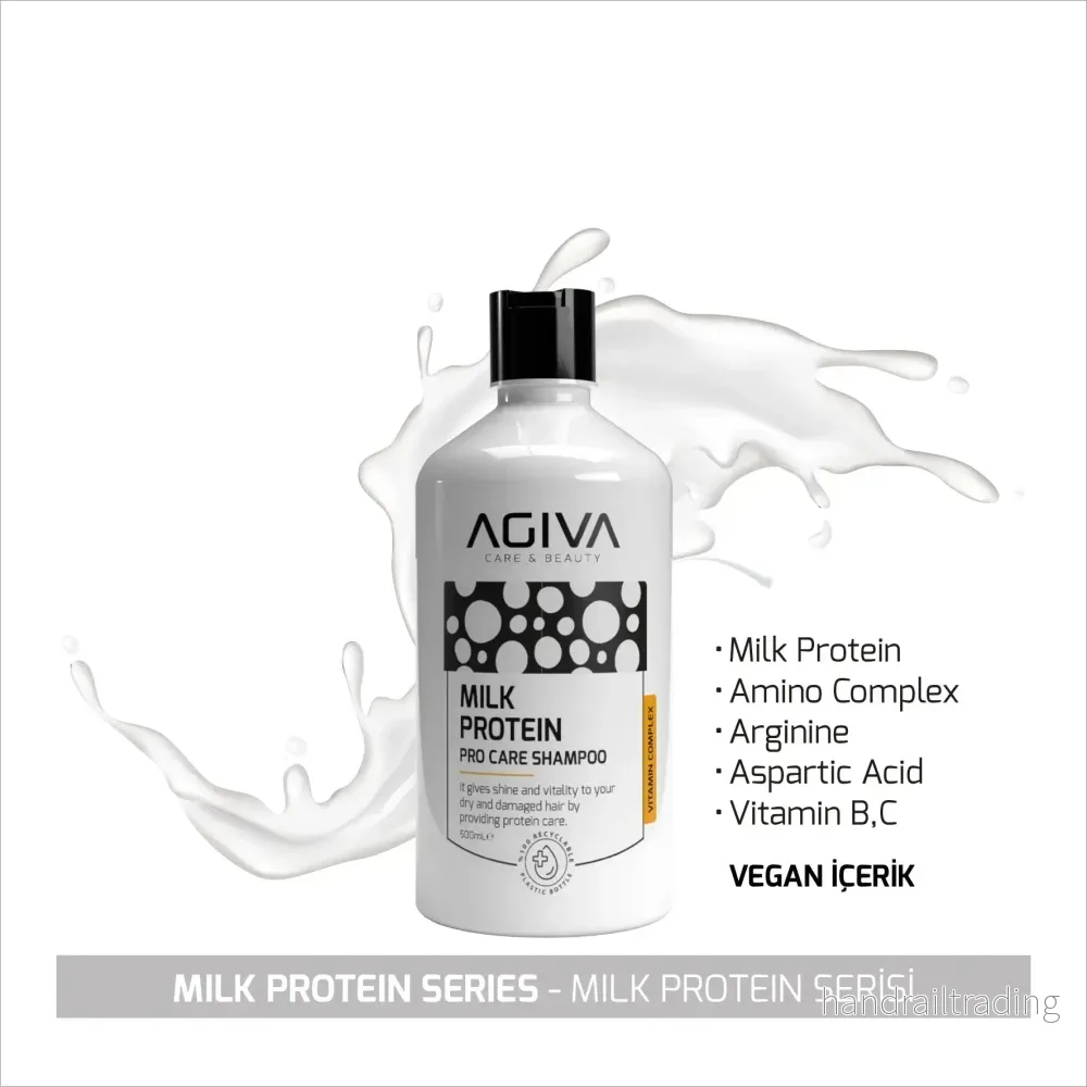 Agiva Milk Protein Pro Care Shampoo 500 ml - Bild 3