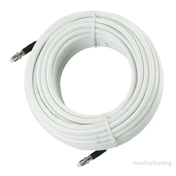 VHF-kabel RG58 low loss 50 Ohm med FME-kontakt - 25m