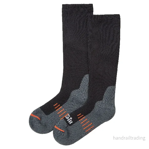 Gill 765 boot sock strl. M 39-42 grafit