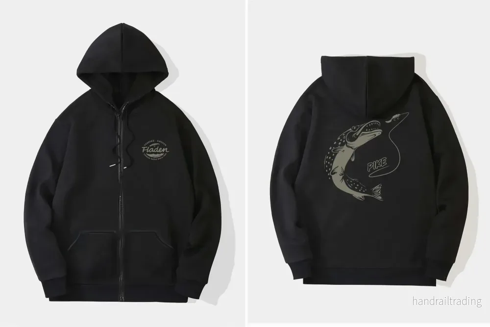 Hoody jacket black pike Hoody jacket black pike