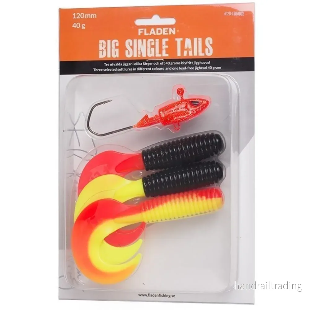 Jiggsortering Big Single Tail 120mm 40g - Bild 2