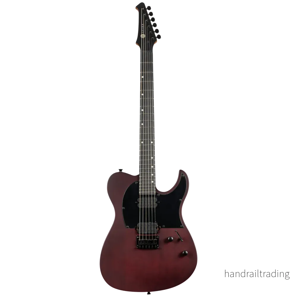 Spira Guitars T-400 Satin Wine red
