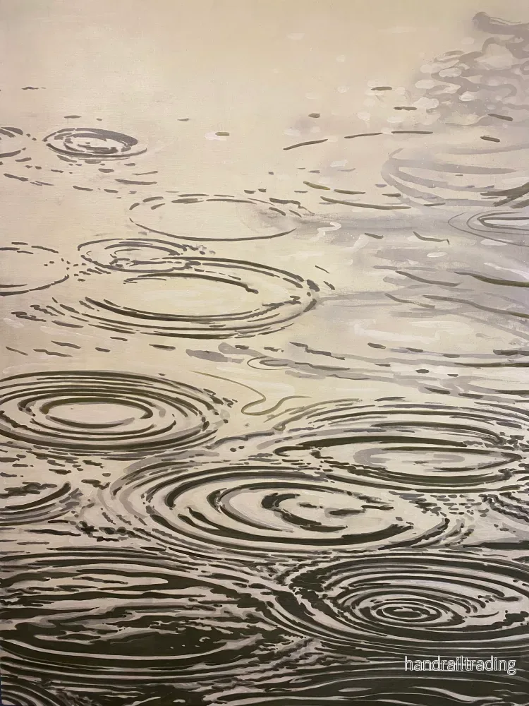 Joakim Allgulander - Toxic water, acrylic and fluorecent on canvas