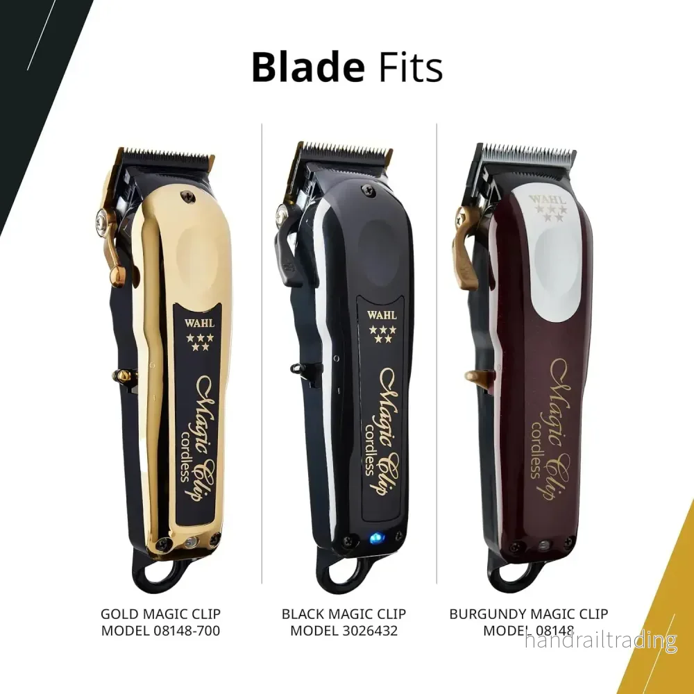 Wahl Professional Stagger Tooth Gold Blade Set DLC Titanium - Bild 2