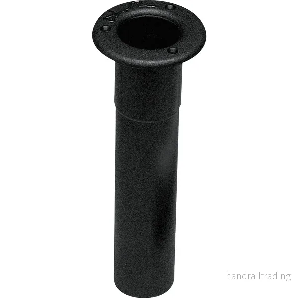 Fiskespöhållare för vågrät montering svart plast 40x235mm
