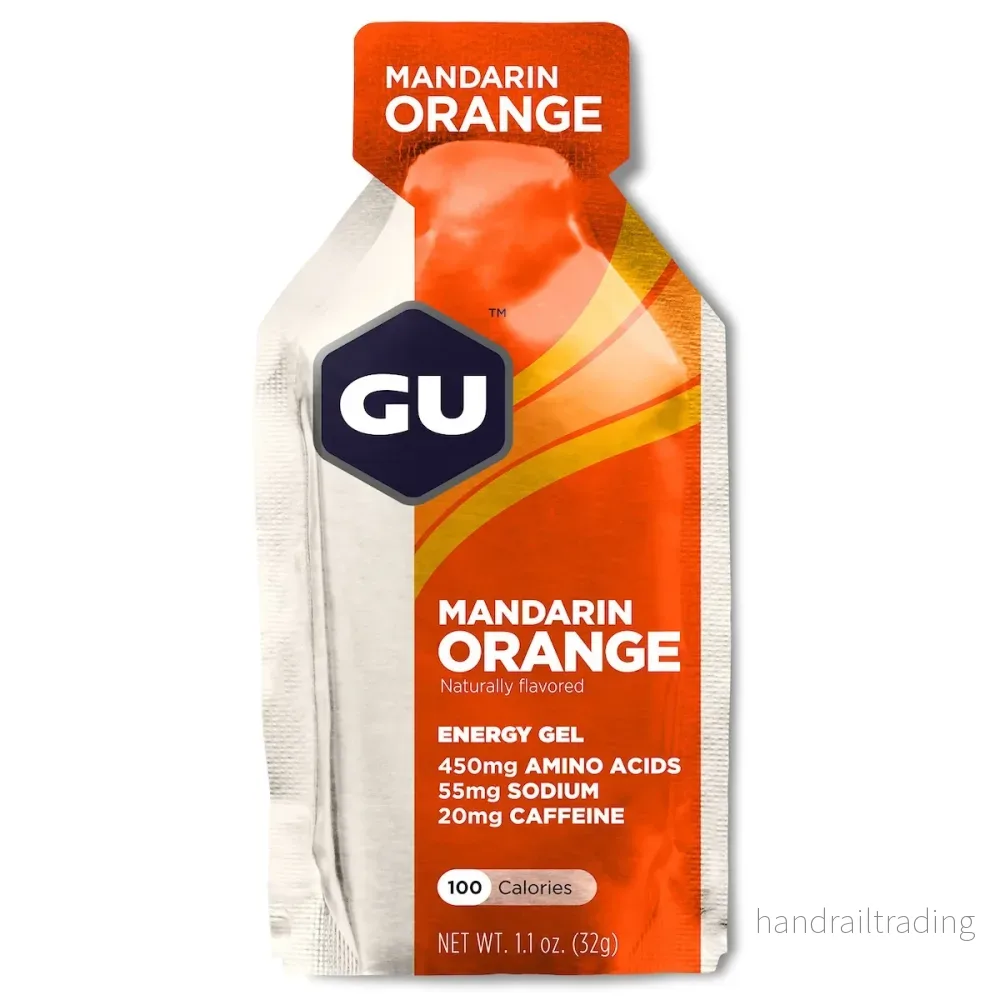 GU Energy Energy Gel Mandarinapelsin med koffein 32 g GU Energy Energy Gel Mandarinapelsin med koffein 32 g